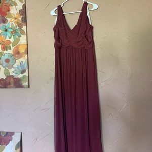 David’s bridal bridesmaid dress